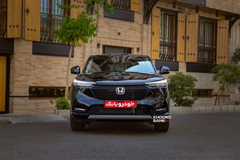 نمای جلو هوندا HRV